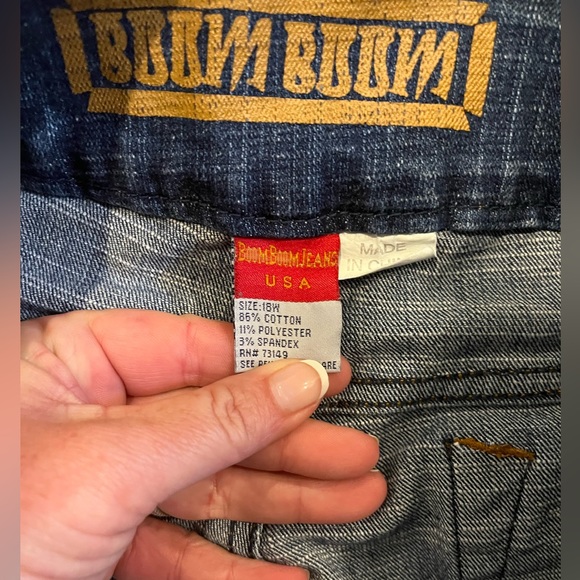 BoomBoom Denim CAPRIS Women Size 18W - Picture 5 of 5